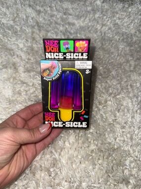 VIRAL SCHYLLING NEEDOH NICESICLE SOLID SQUOSH FIDGET SQUISHY TOY NIB